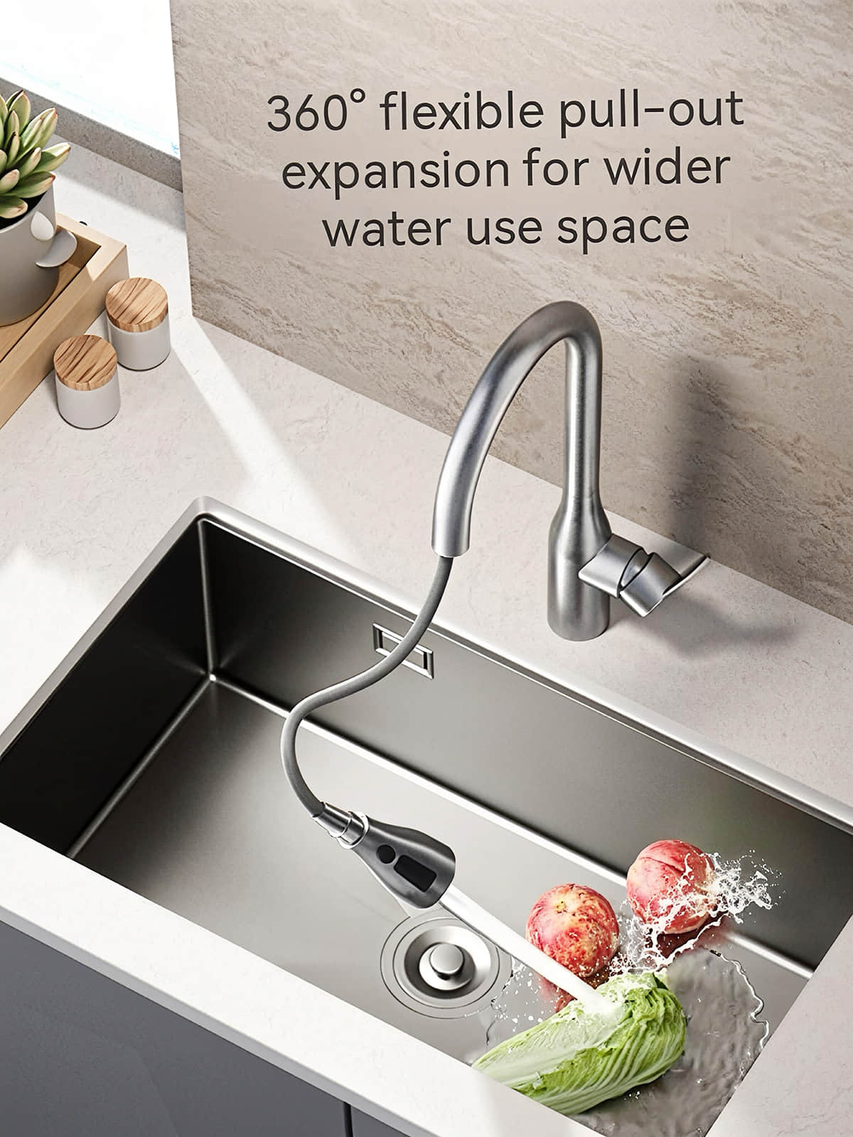 K29042 Single Handle Brass Kitchen Faucet K29042 Single Handle Brass Kitchen Faucet