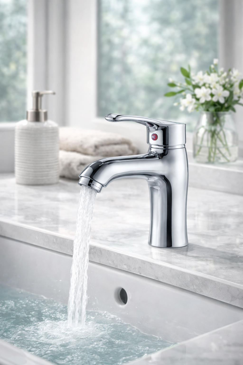 QM-81505-1 Single Handle Basin Faucet QM-81505-1 Single Handle Basin Faucet