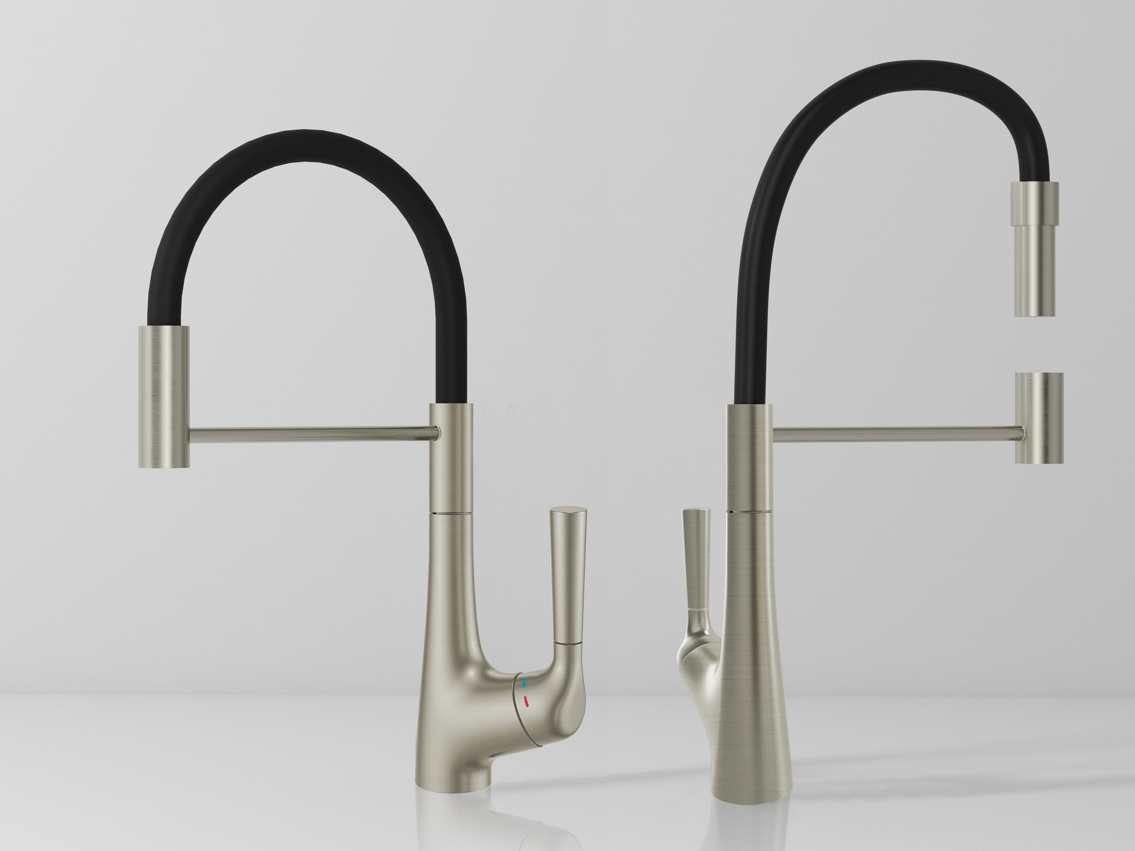 QM-91536 Flexible Hose Pull-Out Kitchen Faucet QM-91536 Flexible Hose Pull-Out Kitchen Faucet