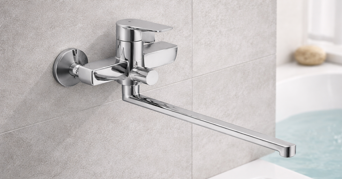 K39046 Two-Function Brass Bath Mixer K39046 Two-Function Brass Bath Mixer
