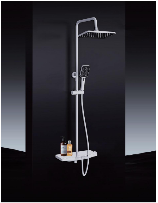 L31316 4 Functions Shower Column with Mixer & Spray Gun System L31316 4 Functions Shower Column with Mixer & Spray Gun System