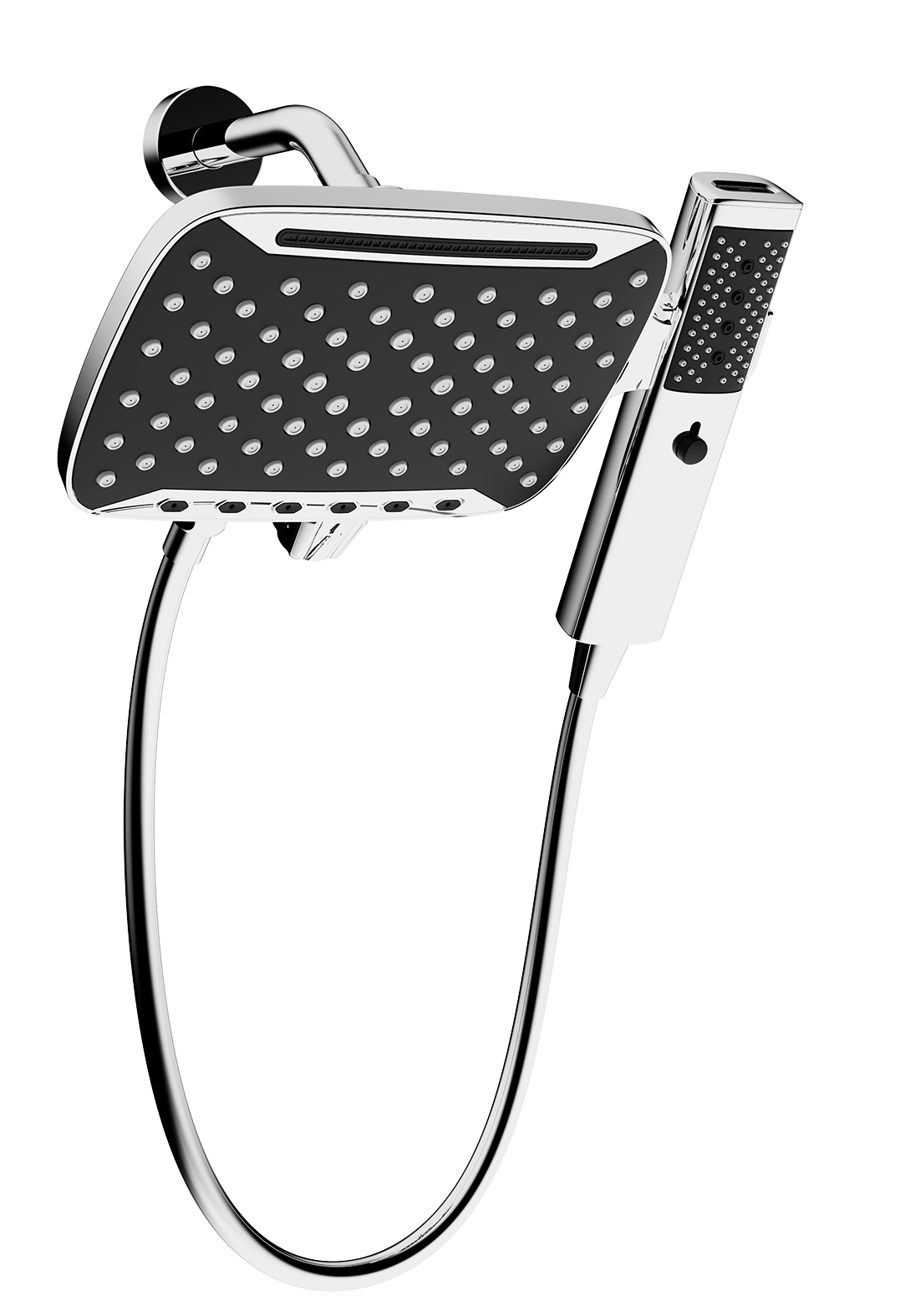 Z16002-C Multi-Function Matte Black Shower Set | 10 Inch Head Shower & 3-Function Hand Shower Z16002-C Multi-Function Matte Black Shower Set | 10 Inch Head Shower & 3-Function Hand Shower