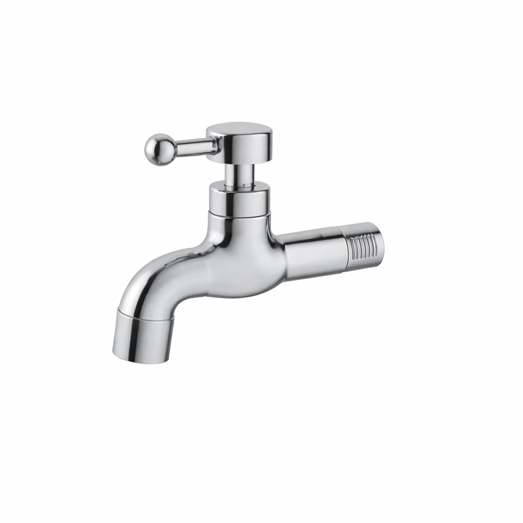 K50302 Single Cold Brass Tap | Quick Open Brass Bibcock for Laundry & Outdoor Use K50302 Single Cold Brass Tap | Quick Open Brass Bibcock for Laundry & Outdoor Use