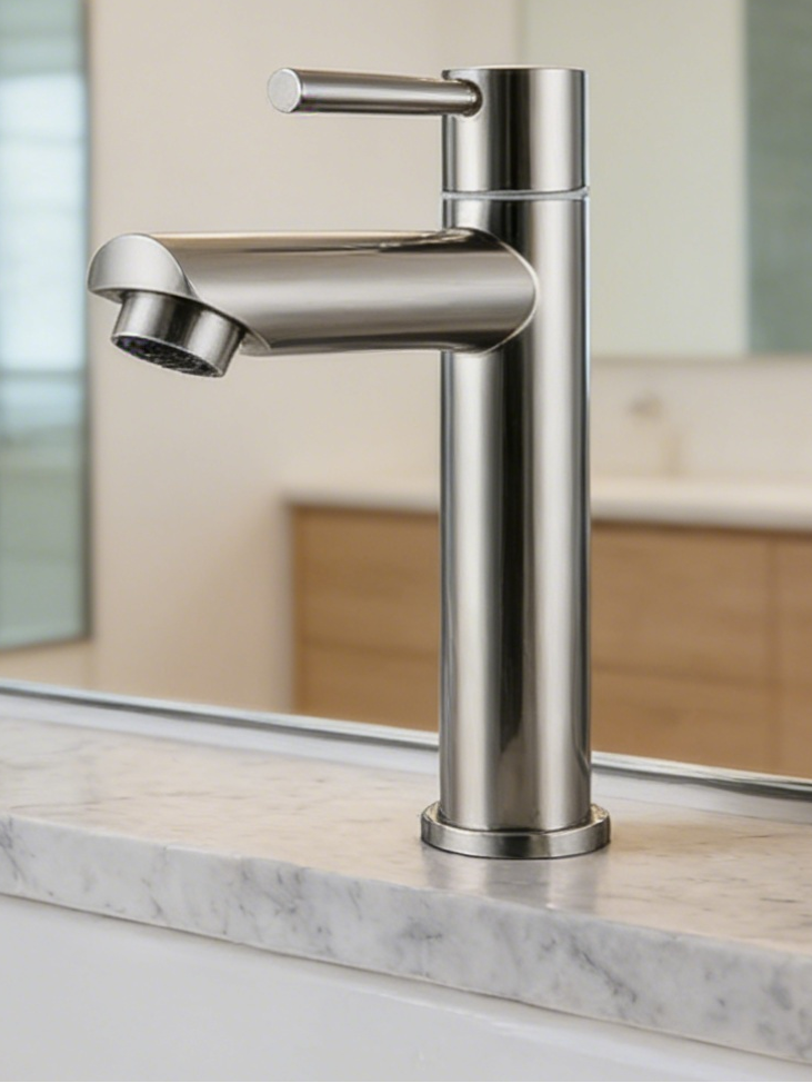 K19072 SUS304 Stainless Steel Cold Basin Faucet K19072 SUS304 Stainless Steel Cold Basin Faucet