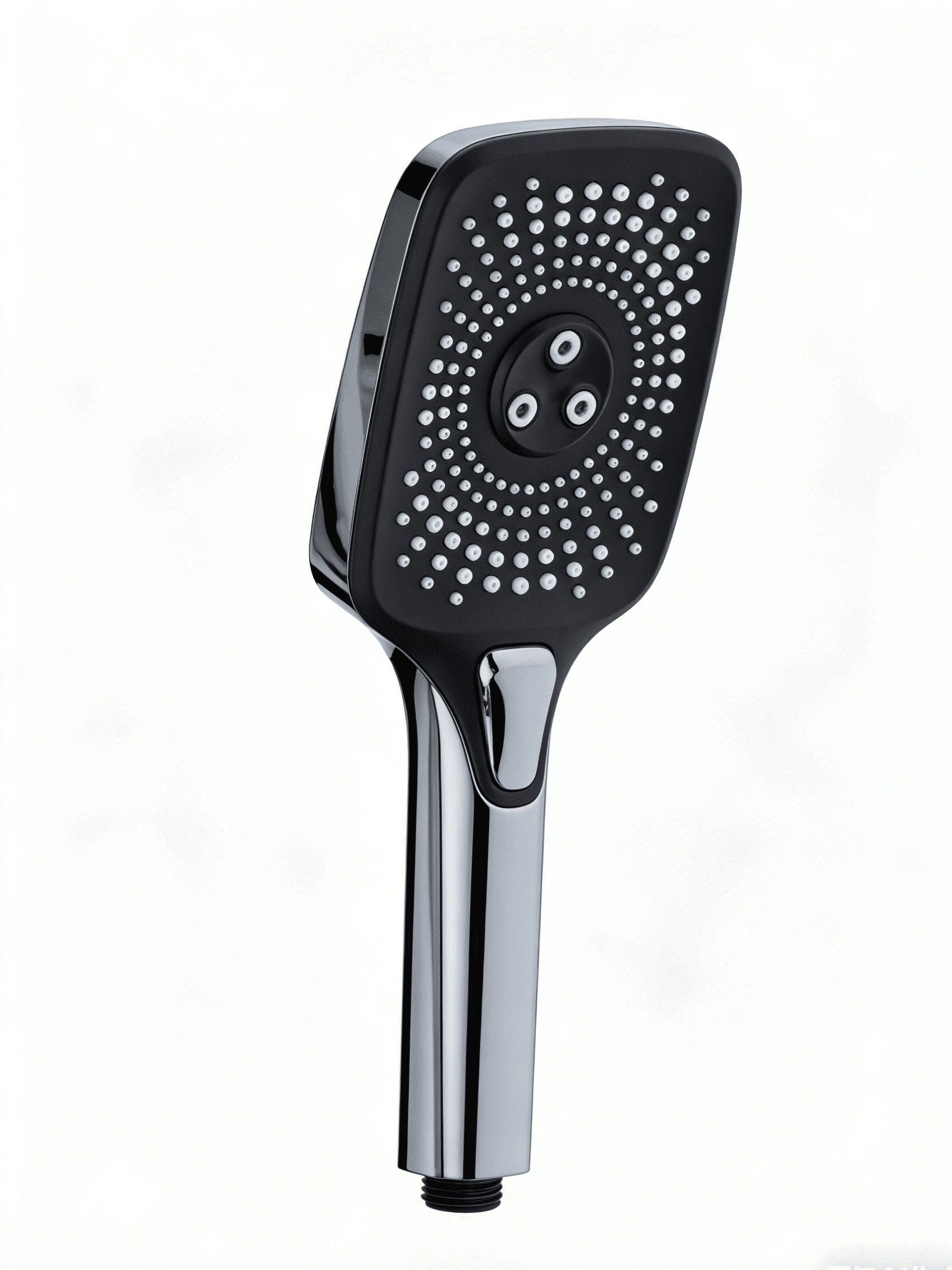 3-Function Electroplated Push-Button Hand Shower (H37001-C) | Factory Direct Bathroom Faucet & Showe