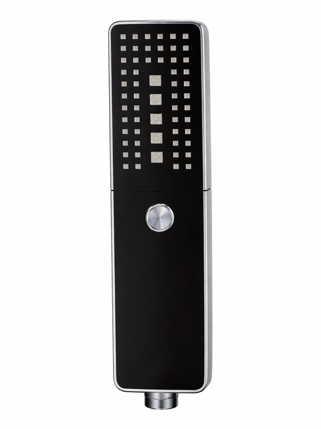 H33001-CB 3 Function Press Button Hand Shower | ABS Chrome Handheld Shower Head for Bathroom