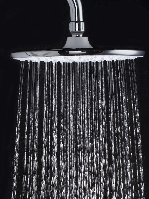 9 Inch Round Rain Shower Head Matt Black ABS | Bathroom Shower Head Manufacturer OEM ODM