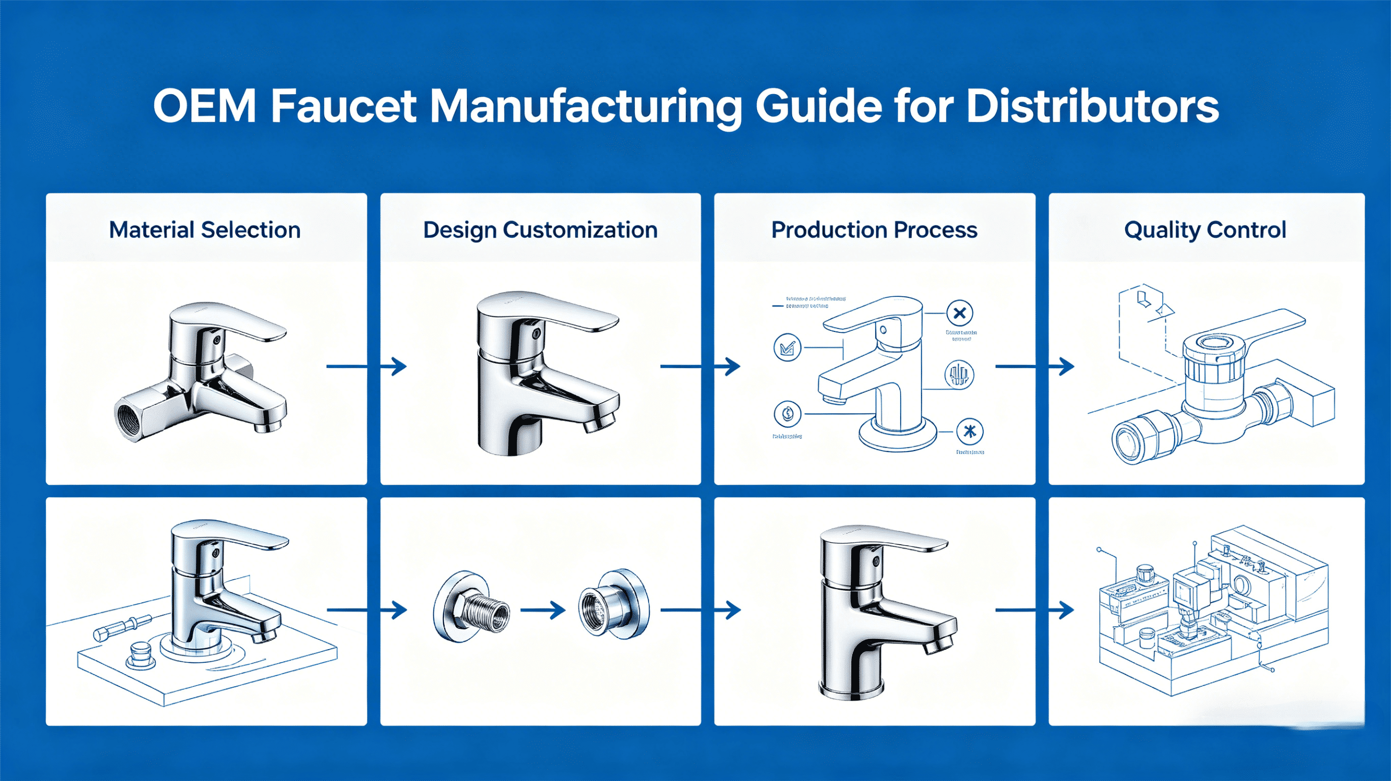 OEM Faucet Manufacturing Guide for Distributors: How to Build Your Private Label Faucet Brand