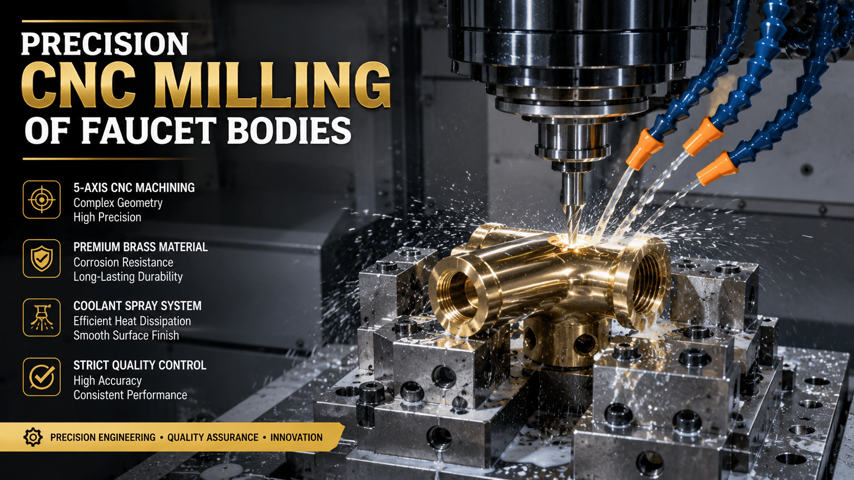 CNC Machining in Faucet Manufacturing CNC Machining in Faucet Manufacturing