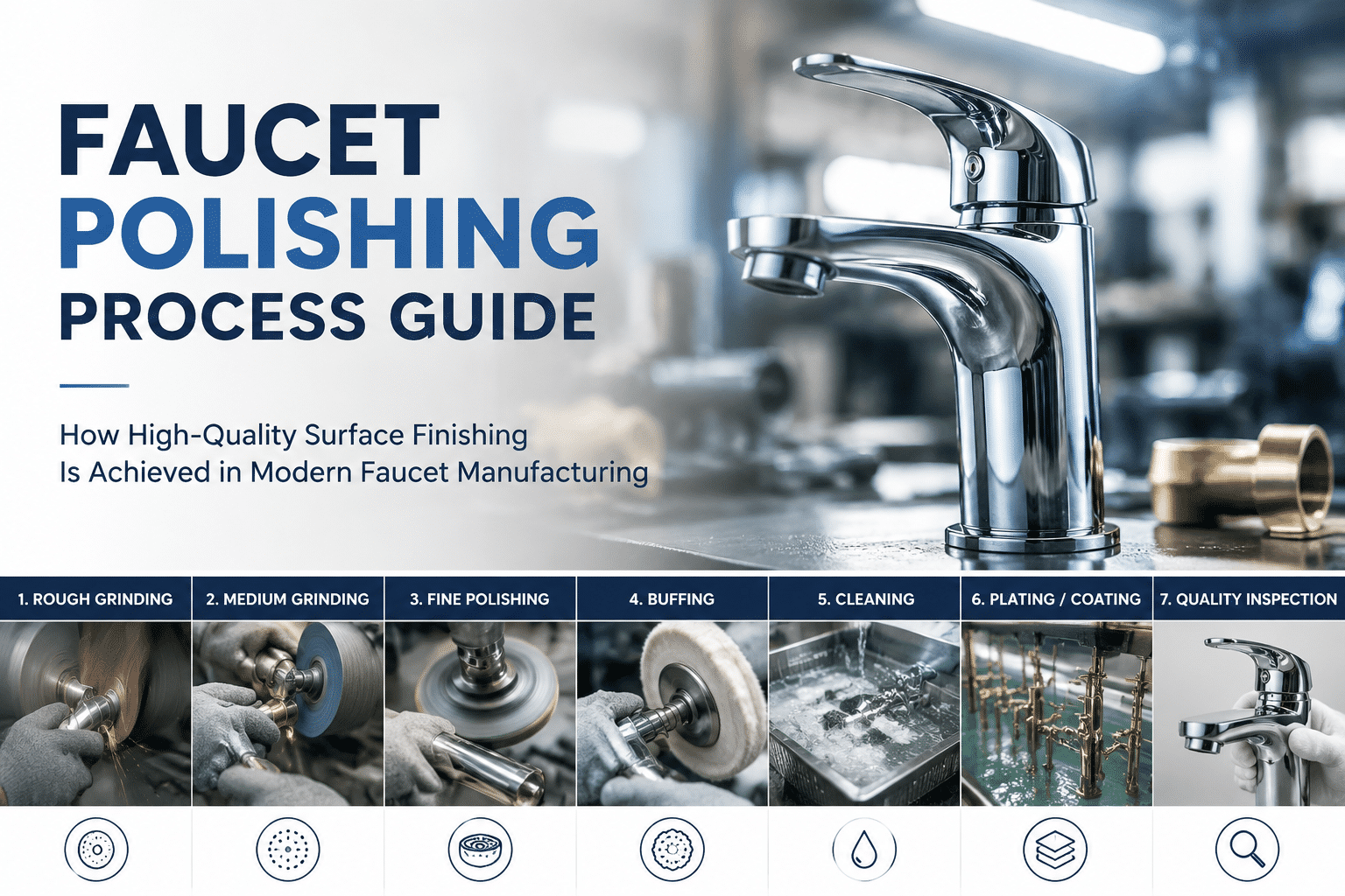 Faucet Polishing Process Guide: How High-Quality Surface Finishing Is Achieved 